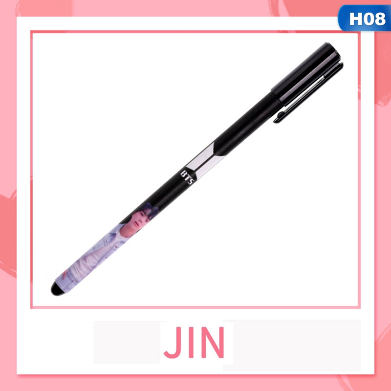 1 Bút mực in hình thành viên nhóm nhạc KPOP BTS