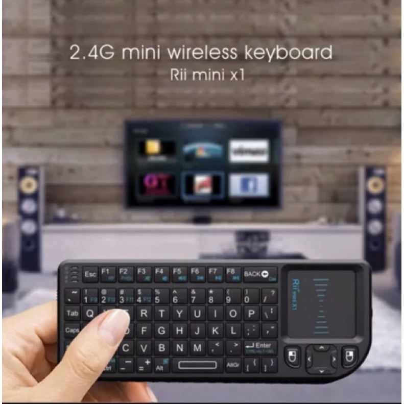 Bàn phím kèm chuột không dây cho TV thông minh