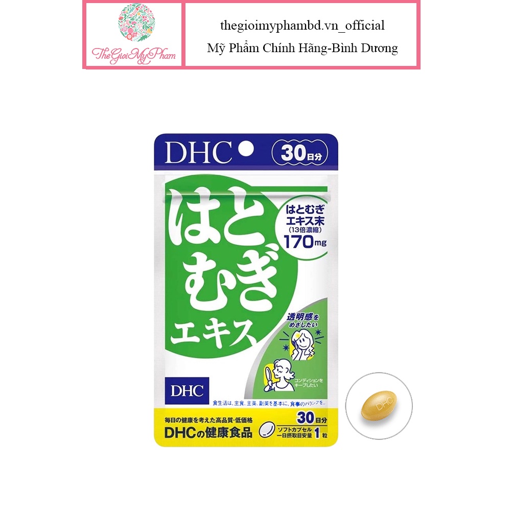 Viên Uống Trắng da DHC Adlay Extract Nhật Bản (Gói 30ngày - 60 ngày)