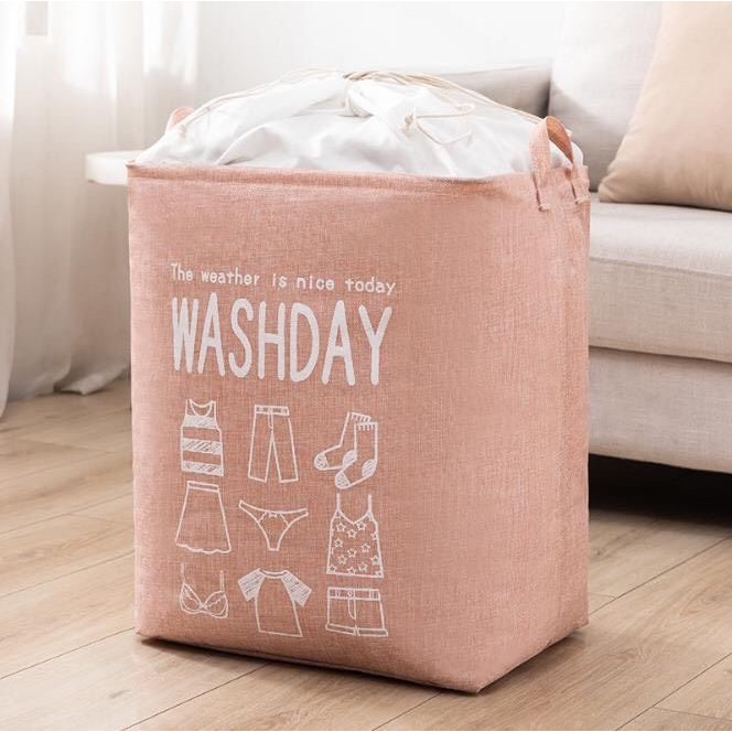 Túi chăn màn quần áo khung sắt WASHDAY