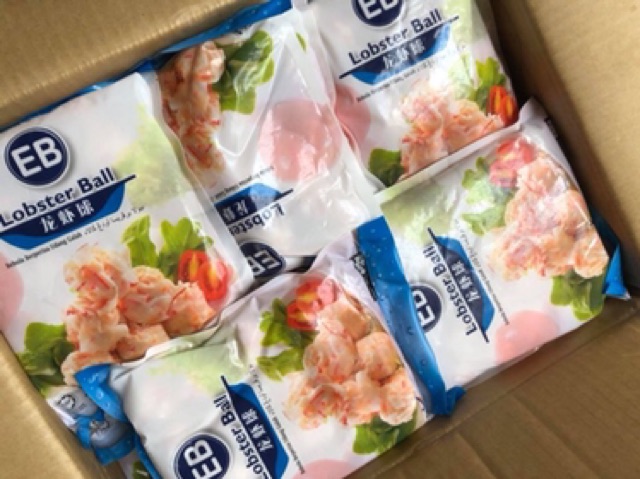 Khay mix 6 Viên Thả Lẩu Eb cao cấp - 500g tặng kèm sốt chấm