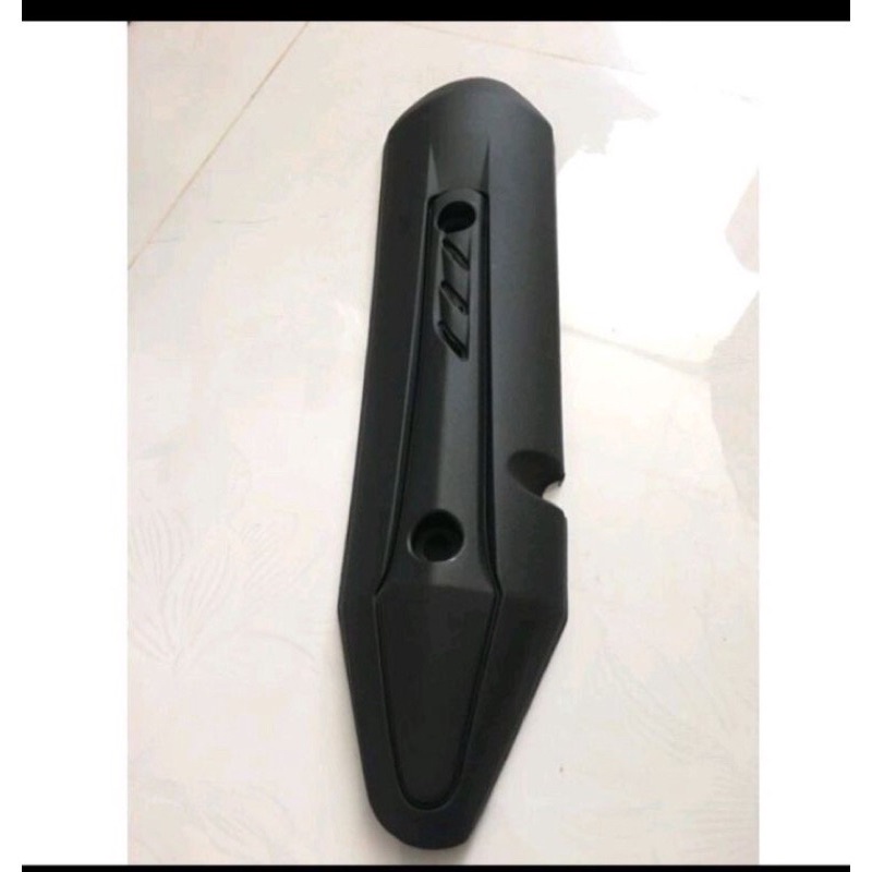 Ốp che pô AB airblade 2010-2021 nhựa đen