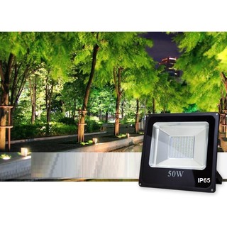 Đèn pha led mỏng 50W Ip66 ánh sáng trắng , vàng