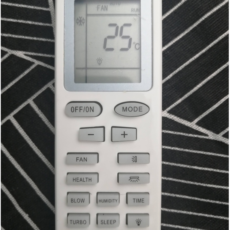Điều khiển điều hòa SANYO Trắng Ngắn-Remote máy lạnh SANYO