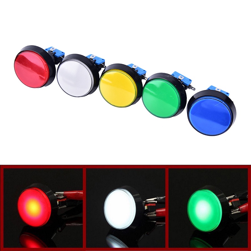 Nút Đèn LED 60mm Cho Máy Chơi Game Arcade