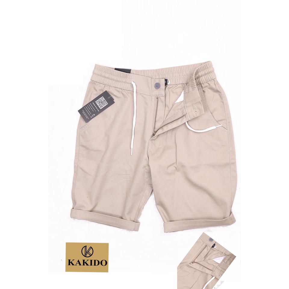 Quần Short Kaki Nam 100% Cotton Cao Cấp Cạp Chun Khóa Kéo Đồng Cổ Bền Chắc Siêu Chất Phom đẹp Dễ Mặc!!!