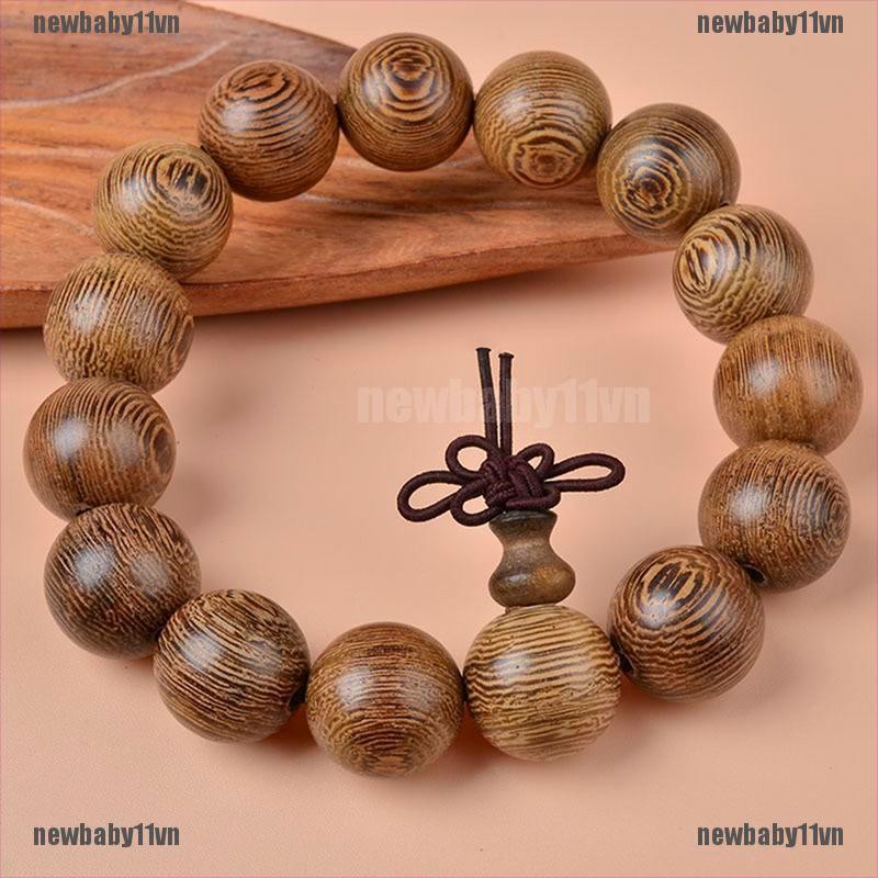 Vòng Tay Chuỗi Hạt Gỗ 15mm