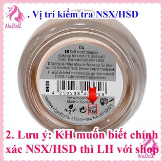 PHẤN TƯƠI ESSENCE MOUSSE MAKE UP - ĐỨC
