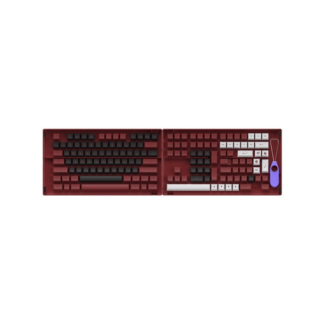 [Mã ELHAMS5 giảm 6% đơn 300K] AKKO Keycap set - Bred (PBT Double-Shot/ASA profile/158 nút)