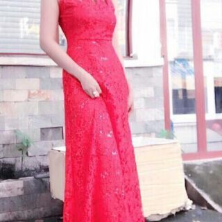 ĐẦM DẠ HỘI CAO CẤP REN KIM SA