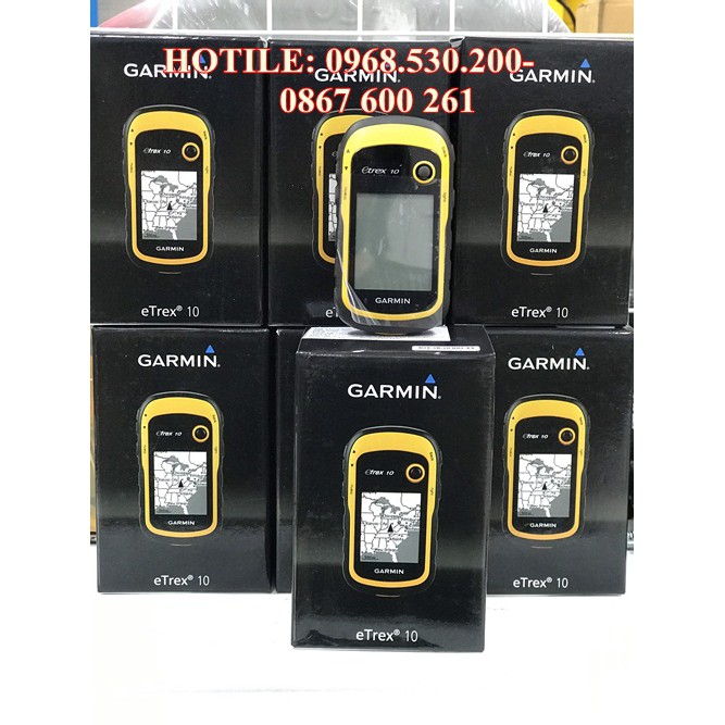 Máy định vị Garmin GPS eTrex 10 đo diện tích đất rừng, đất ruộng, đất rẫy