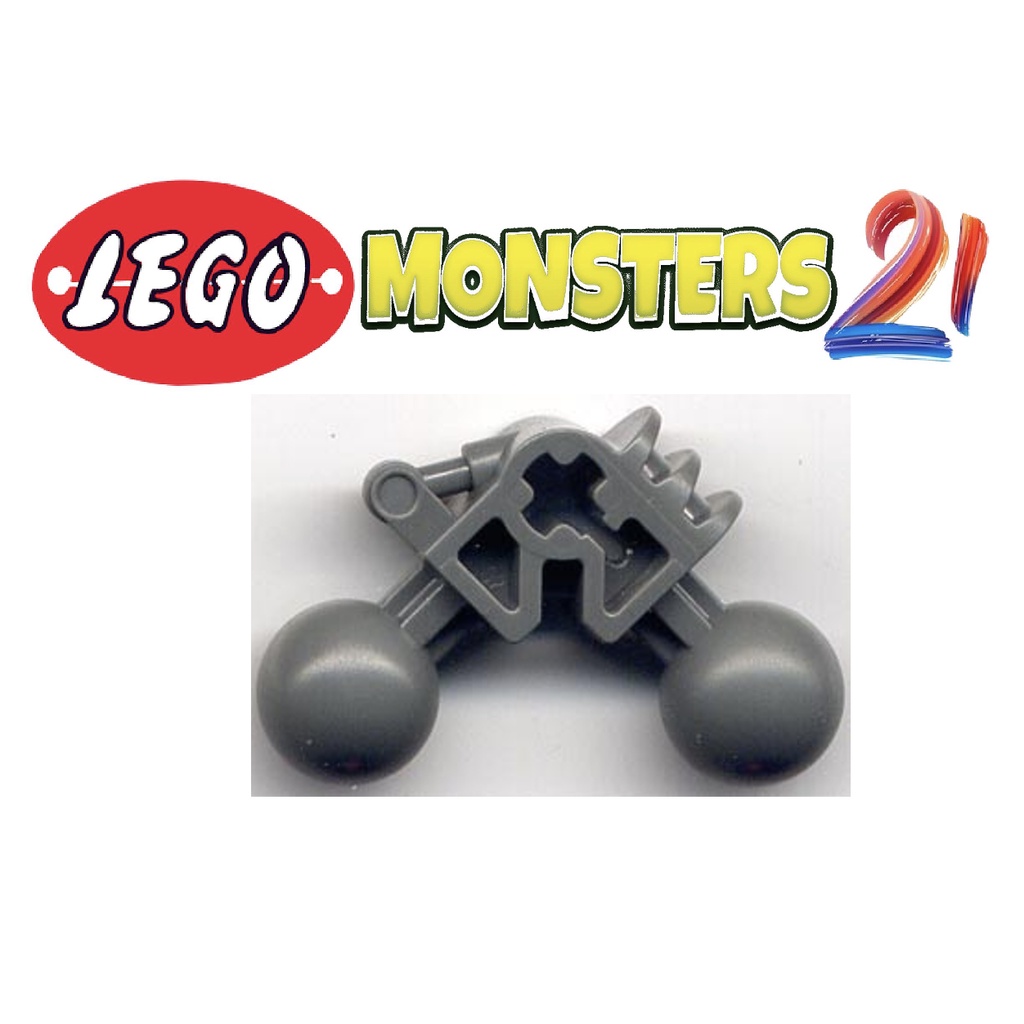 -47300-Bionicle Ball Joint 3 x 3 x 2 90 Degree with 2 Ball Joint and Axle Hole