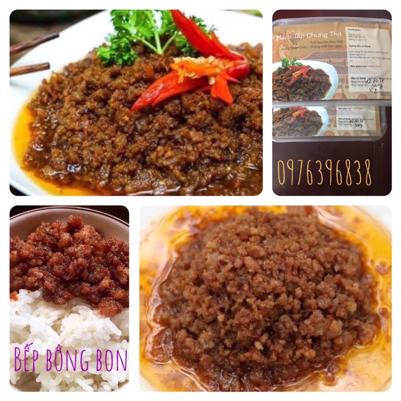 [Mã GROXUAN1 giảm 8% đơn 150K] Mắm tép chưng thịt/ Thịt chưng mắm tép 500g ngon tuyệt đỉnh | BigBuy360 - bigbuy360.vn