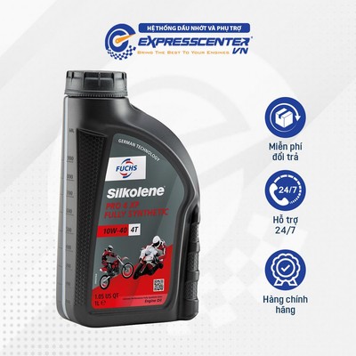 Dầu Nhớt Xe Moto Fuchs Silkolene Pro 4 10w40 XP 1L