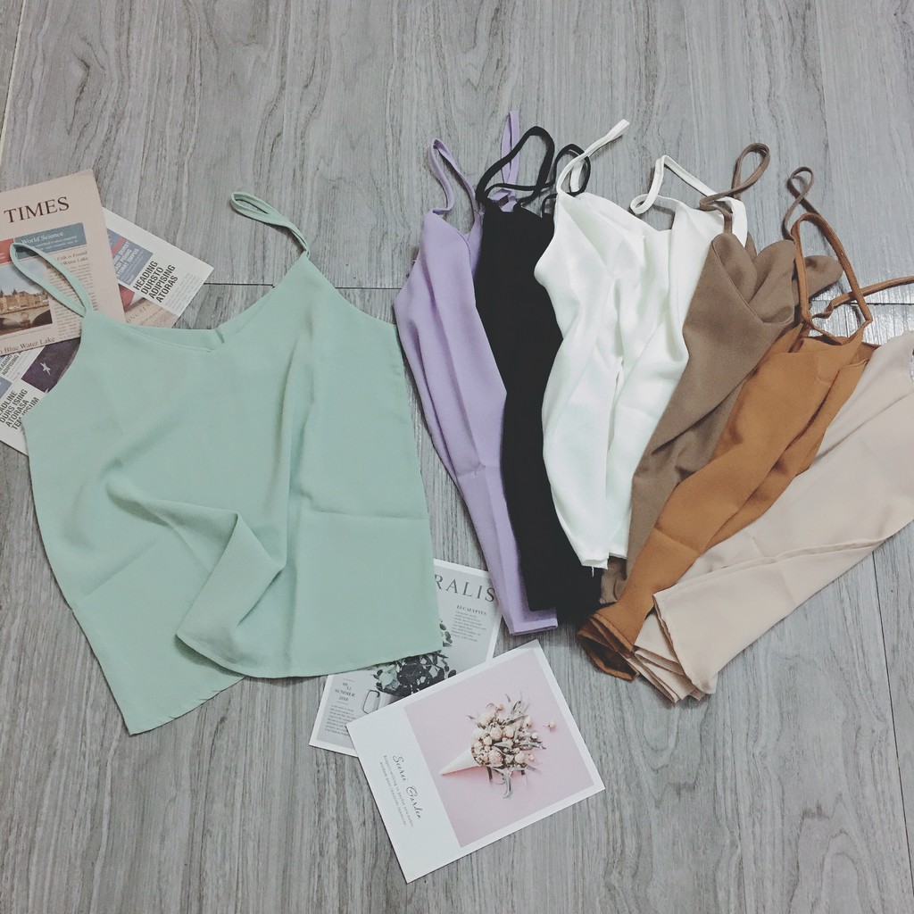 [ Mã FAMAYWA2 giảm 10K đơn 50K] Set áo 2 dây đũi lụa - chân váy voan hoa nhí siêu xinh mix tùy chọn | BigBuy360 - bigbuy360.vn