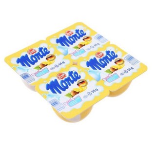 Lốc 4 hộp váng sữa Zott Monte x 55g