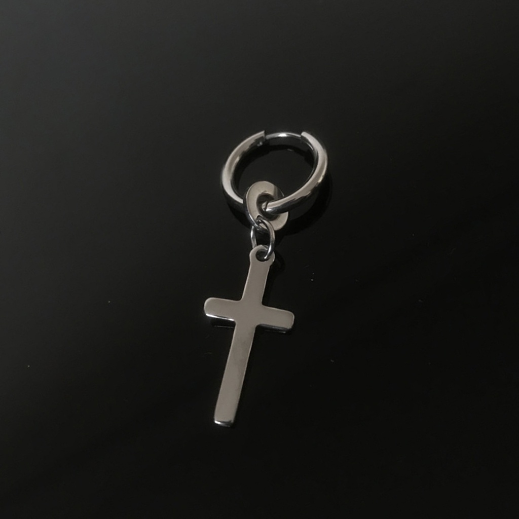 Khuyên tai nam nữ thiết kế nhiều kiểu dáng đẹp, phong cách thời trang cá tính hip hop siêu ngầu