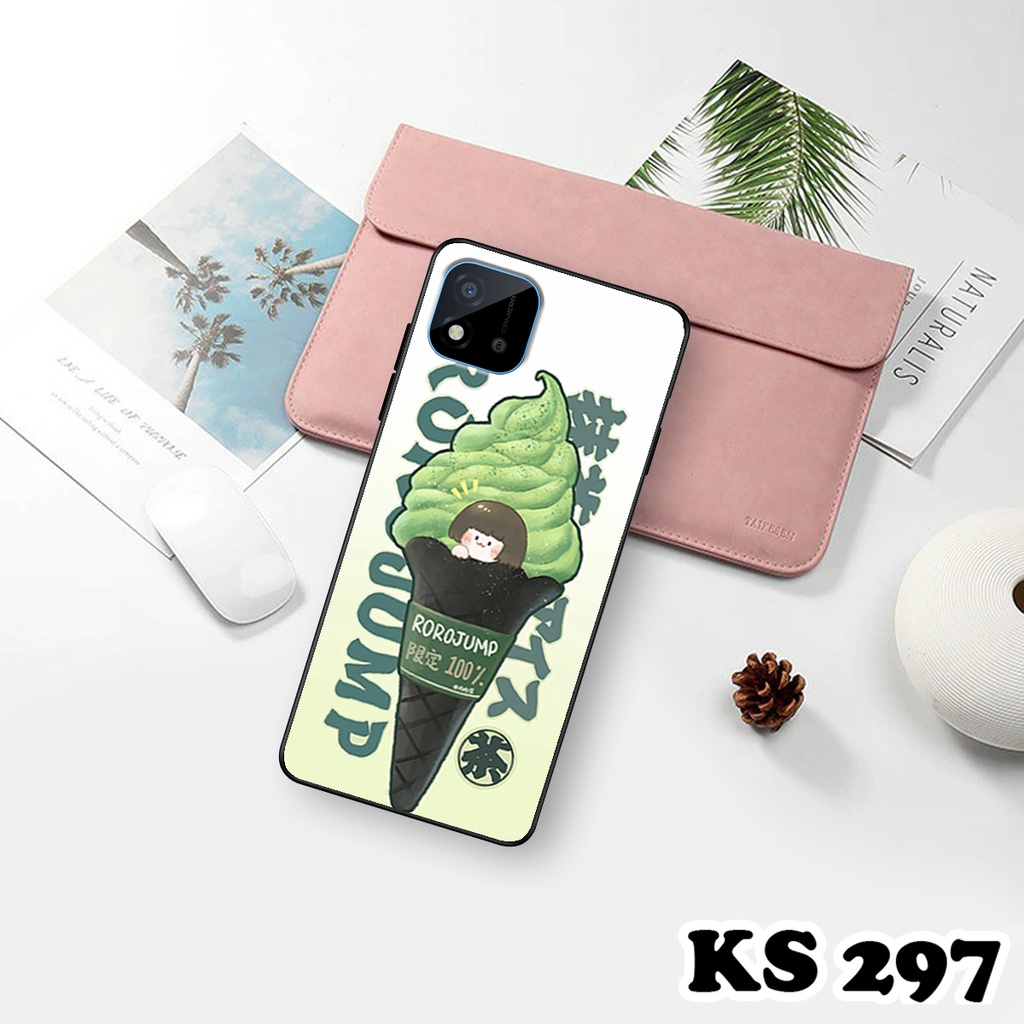 Ốp Lưng Oppo Realme C11 2020 - Realme C11 2021 - Ốp Oppo in hình Ngân hà &amp; Roro Jumb - Lưng nhám viền TPU
