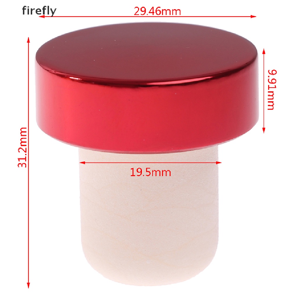 Bộ 10 Nút Đậy Chai Rượu Hình Chữ T