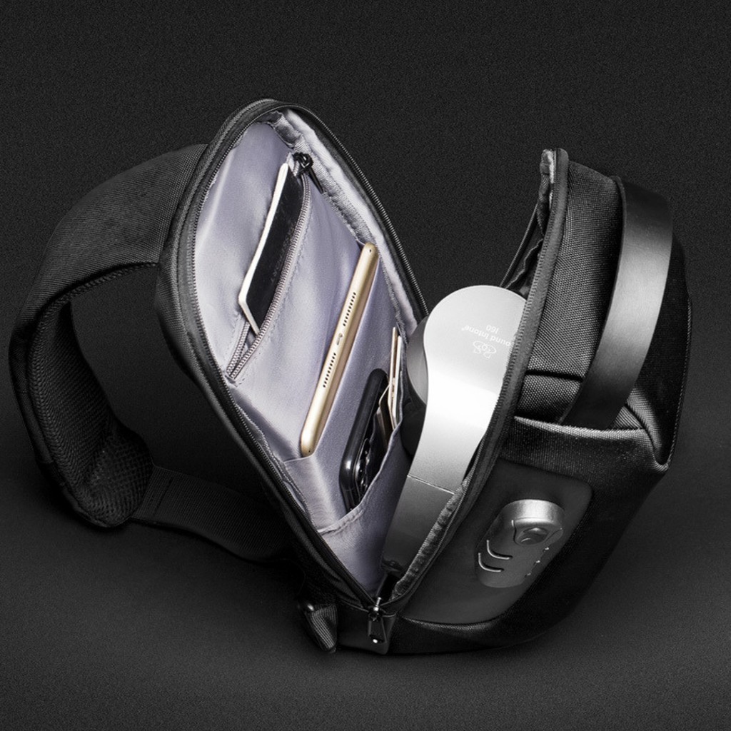 Túi Đeo Chéo Nam WEIXIER 4.0 Có Khóa Chống Trộm Vải Oxford Chống Nước Cao Cấp Chính Hãng - The Black Box | BigBuy360 - bigbuy360.vn