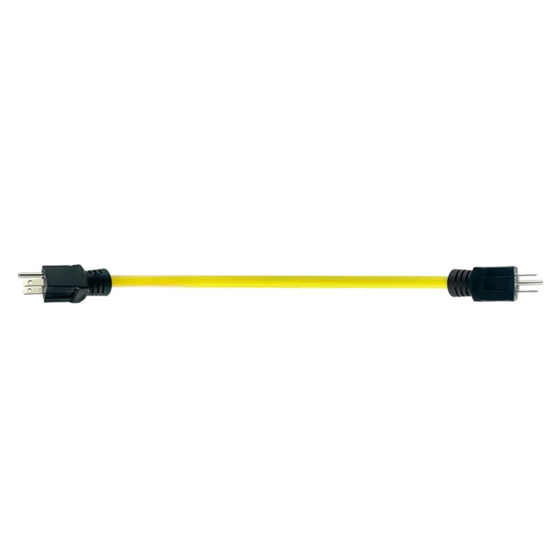 Set 2 Dây Cắm 3 Chấu Mở Rộng 5-15P RV Phích Cắm US 125V 24Inch Chuyên Dụng