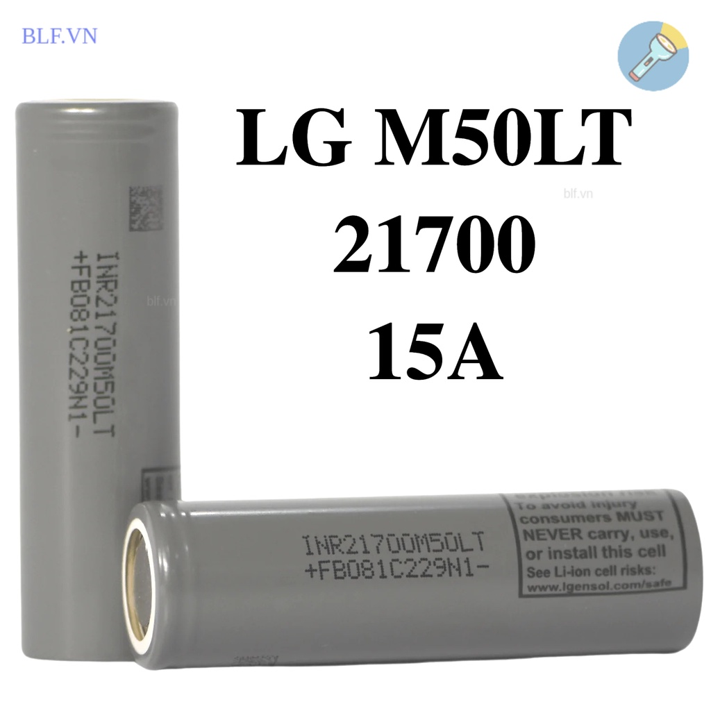 Pin sạc LG M50LT 21700 5000mAh 14.4A Battery - INR21700-M50LT