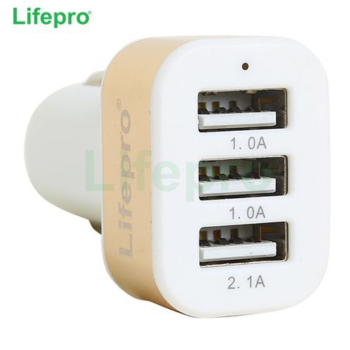 CỦ SẠC ĐIỆN THOẠI TRÊN Ô TÔ LIFEPRO L736-CC