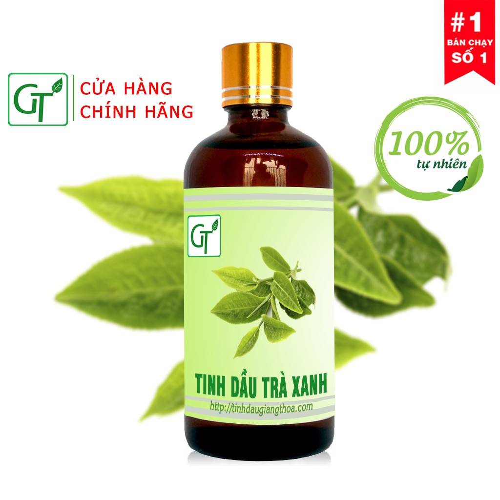 tinh dầu trà xanh 💞FREESHIP💞 - Tinh Dầu Trà Xanh Trị mụn, Xông mặt, Xông Phòng, Thơm Thanh Mát