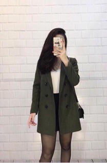 Bán sỉ- áo khoác dạ nữ
