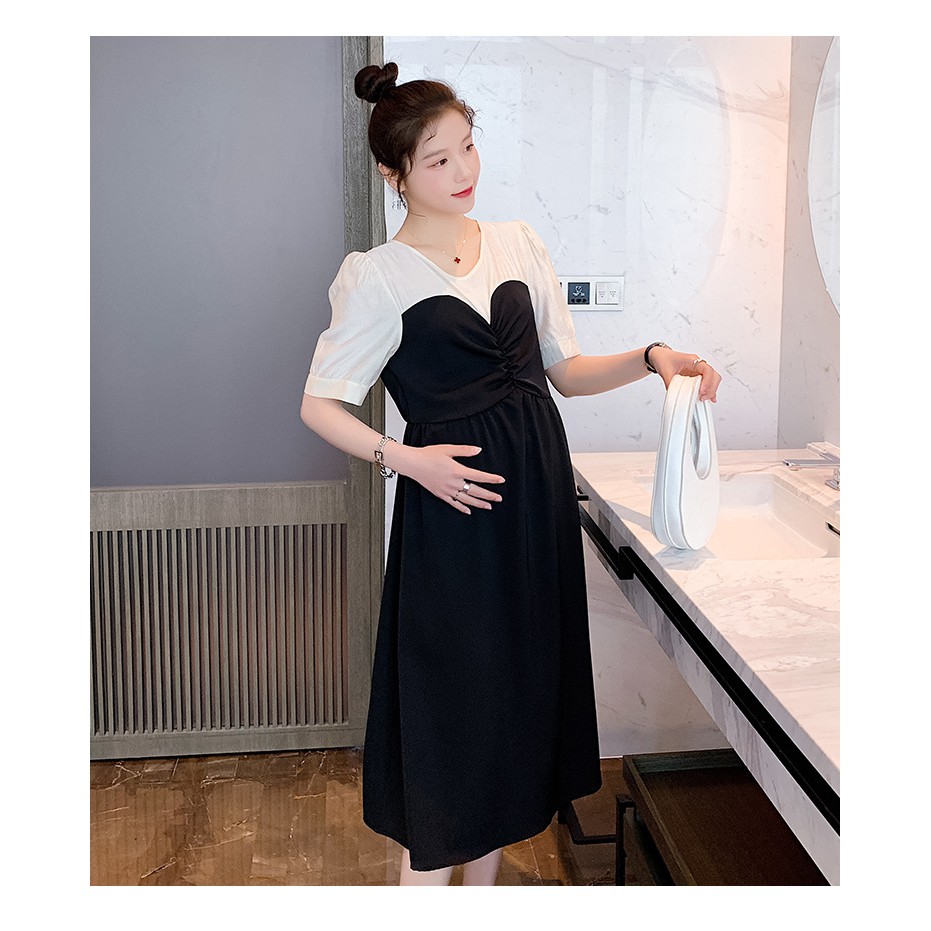 Váy Bầu Đầm Bầu Công Sở Lịch Sự A2148