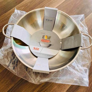 Chảo xào silit wok 32cm [Chính hãng]