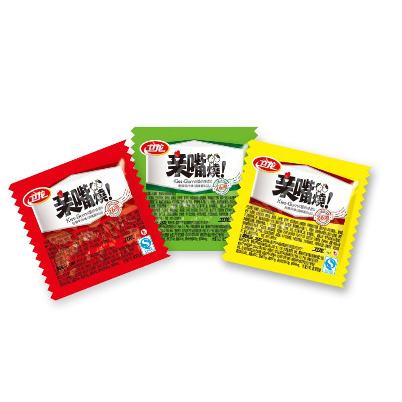 Thịt hổ, miếng tăm cay vuông tẩm vị, thịt tăm vuông 2 vị 20g | BigBuy360 - bigbuy360.vn