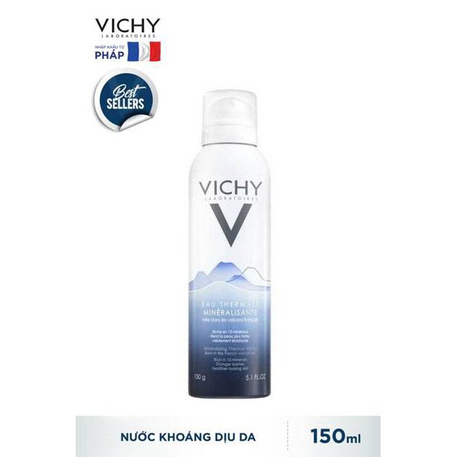 Xịt khoáng dưỡng da Vichy Mineralizing Thermal Water 150ml