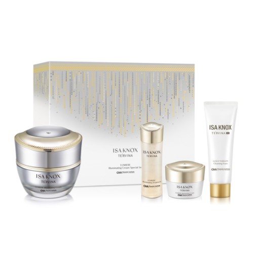 Bộ Kem Dưỡng ISA KNOX TE'RVINA Lumiere Illuminating Treatment Cream set (4 Sản Phẩm)