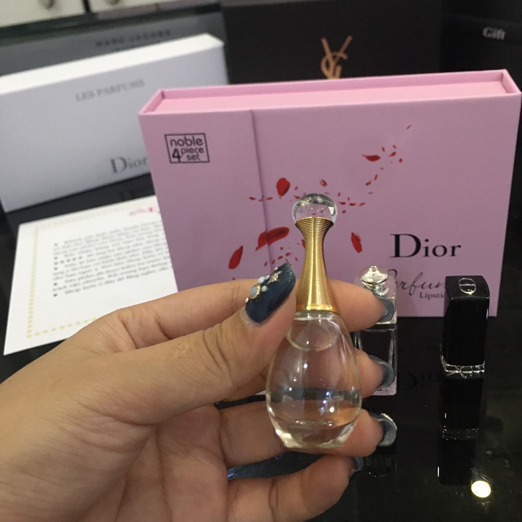 Nước Hoa Mini, Set 5 Chai Nước Hoa Dior Mini