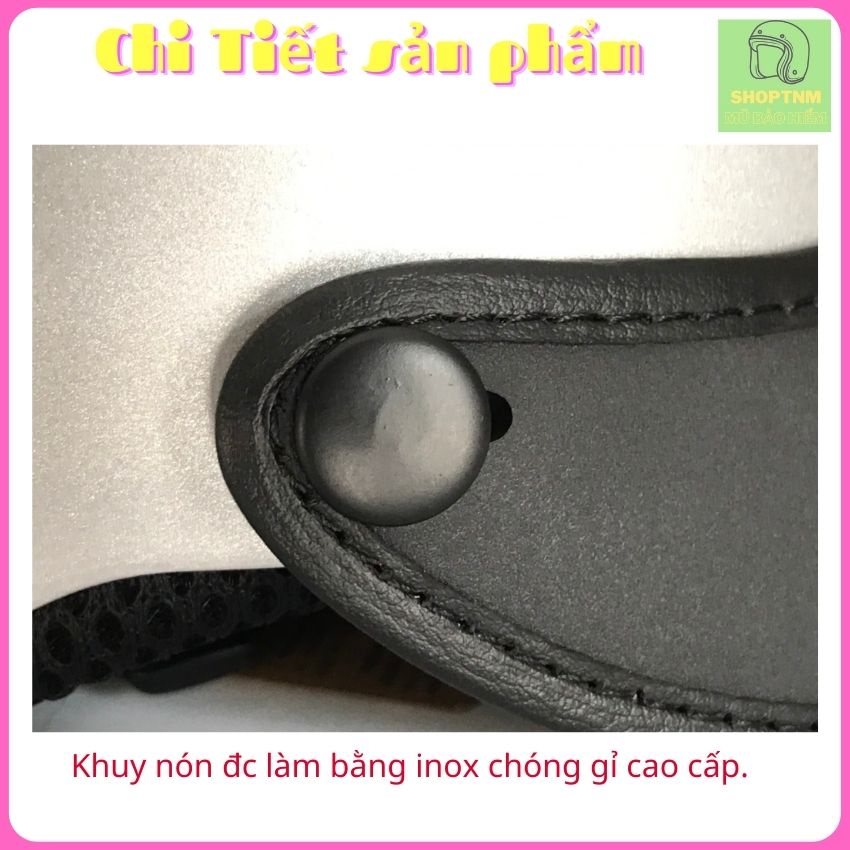 Mũ bảo hiểm Asia MT128 có thông gió cao cấp, Nón bảo hiểm nữa đầu kiểu dáng thời trang nam và nữ chính hãng, BH 12 tháng