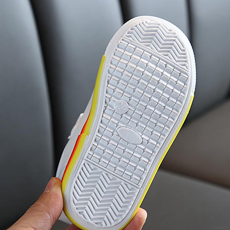 Giày sneaker đế mềm chống trượt phong cách Hàn Quốc cho bé tập đi