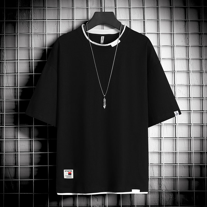 Áo thun tay ngắn tôn dáng thời trang trẻ trung dành cho nam