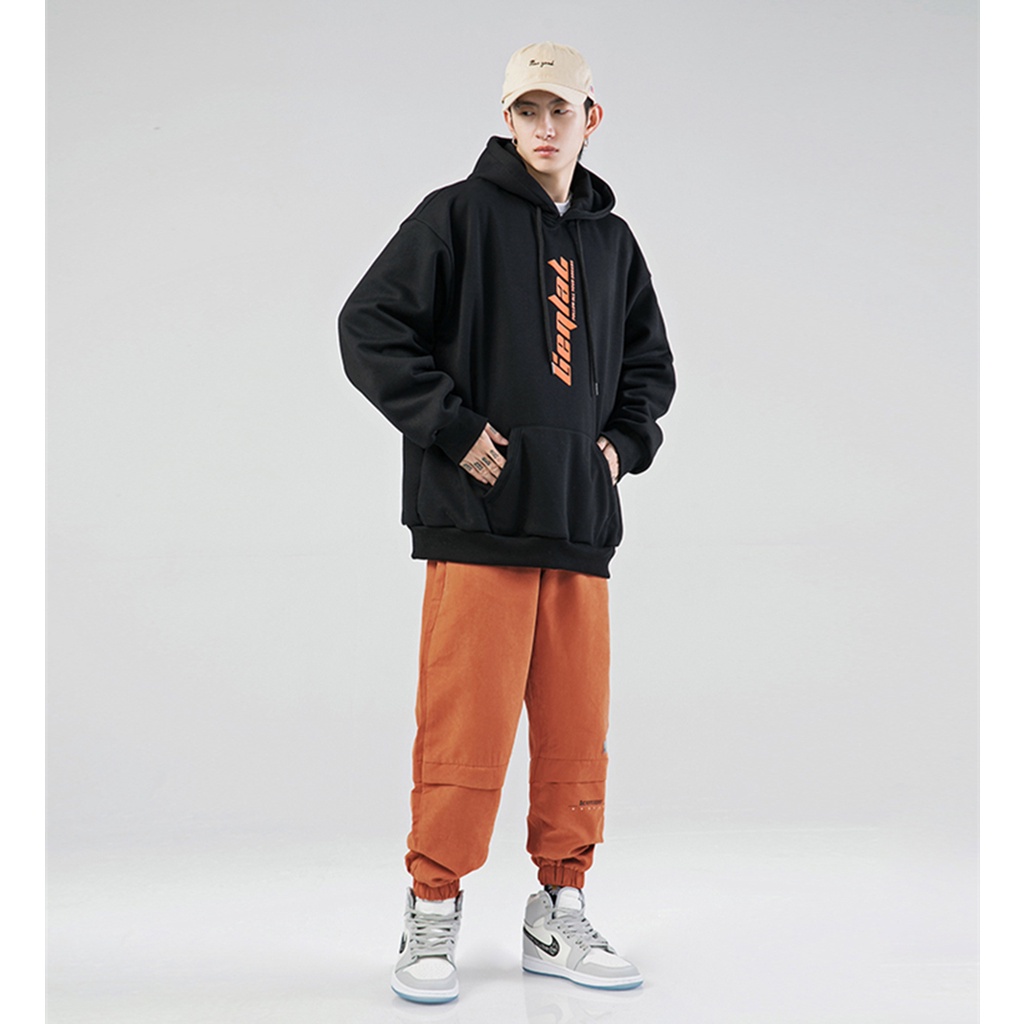 Áo hoodie nam nữ form rộng GenlaL Maylinhs1 - Ulzzang Hàn Quốc - Vải Nỉ Bông Form Rộng Không Xù Lông