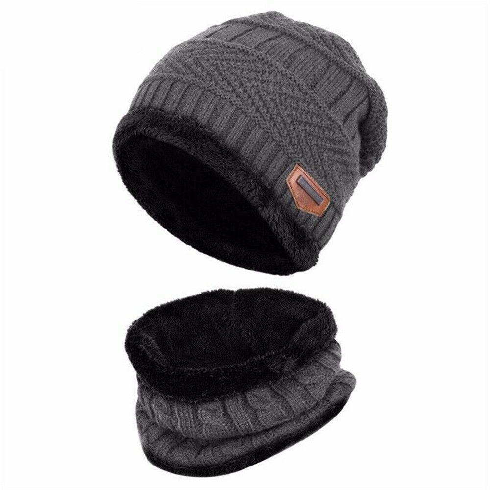 CACTU Mũ beanie Kèm Khăn Choàng Mềm Mại Cho Bé