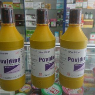 Povidine 10% sát khuẩn chai 500ml