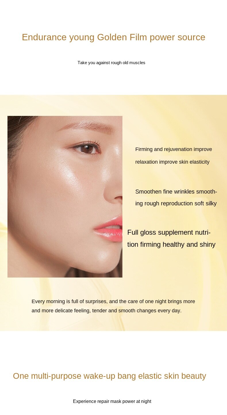 Mặt Nạ Ngủ Chứa Tinh Chất Vàng Dưỡng Ẩm Làm Trắng Da Hiệu Quả Hih 1250 | BigBuy360 - bigbuy360.vn