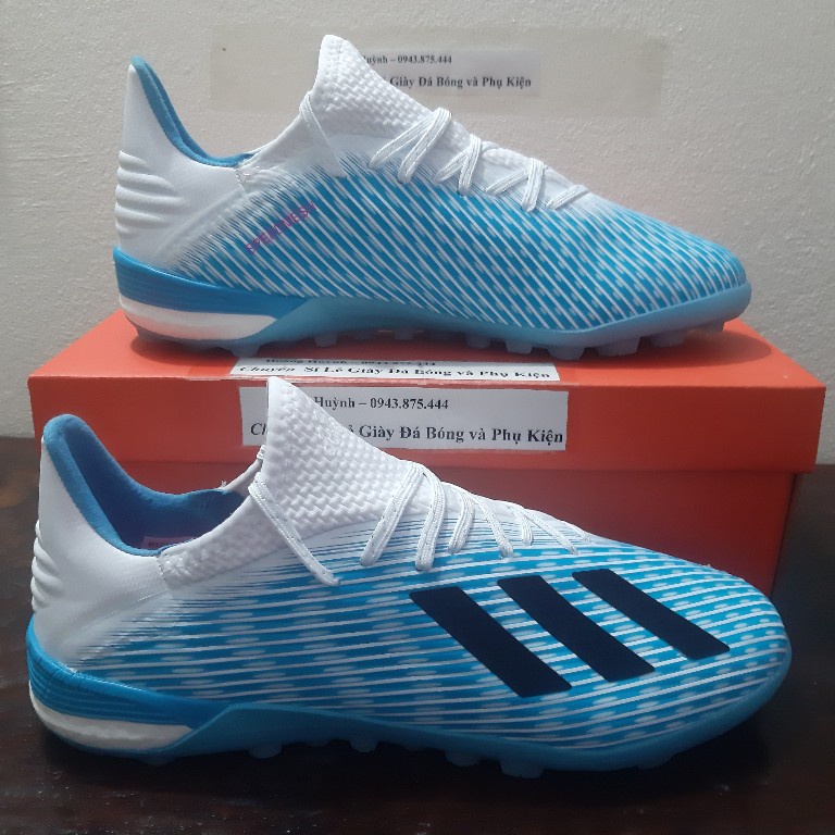 Giày đá bóng TQ X19.1 TF xanh ngọc