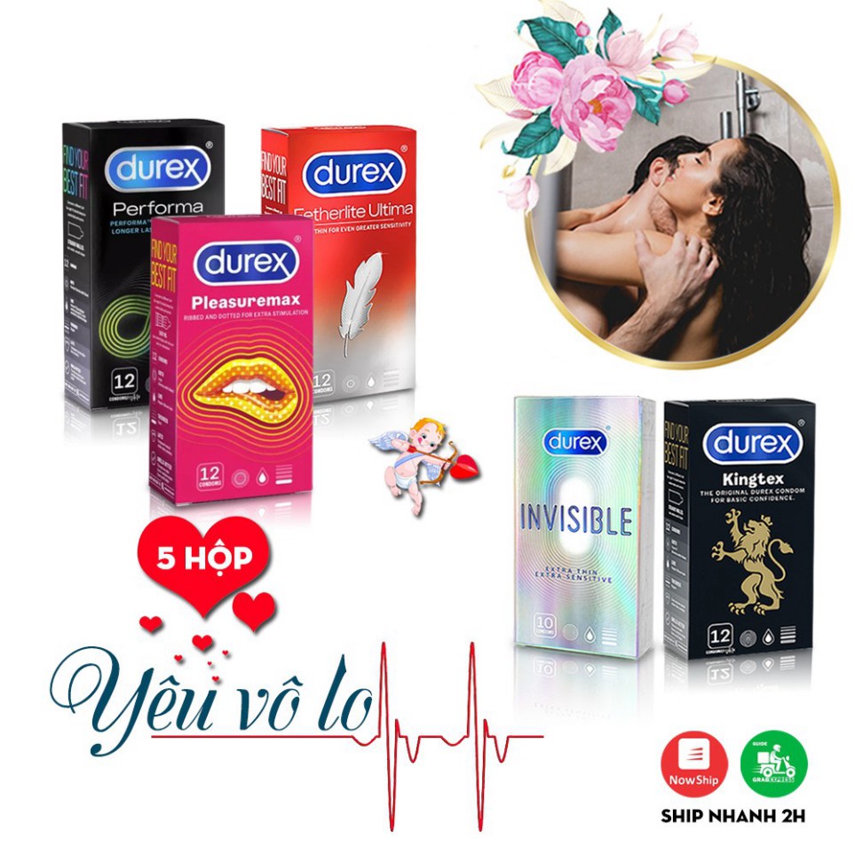 Bao Cao Su Invisible, Bcs Durex Performa, Bcs Kingtex, Bcs Fetherlite, Bcs Pleasuremax