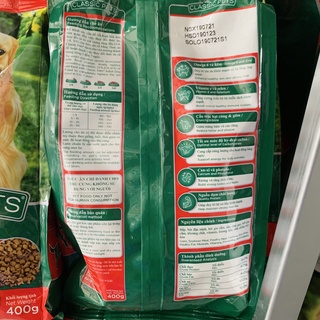 Thức ăn chó Classic Pets vị thịt bò - 400g