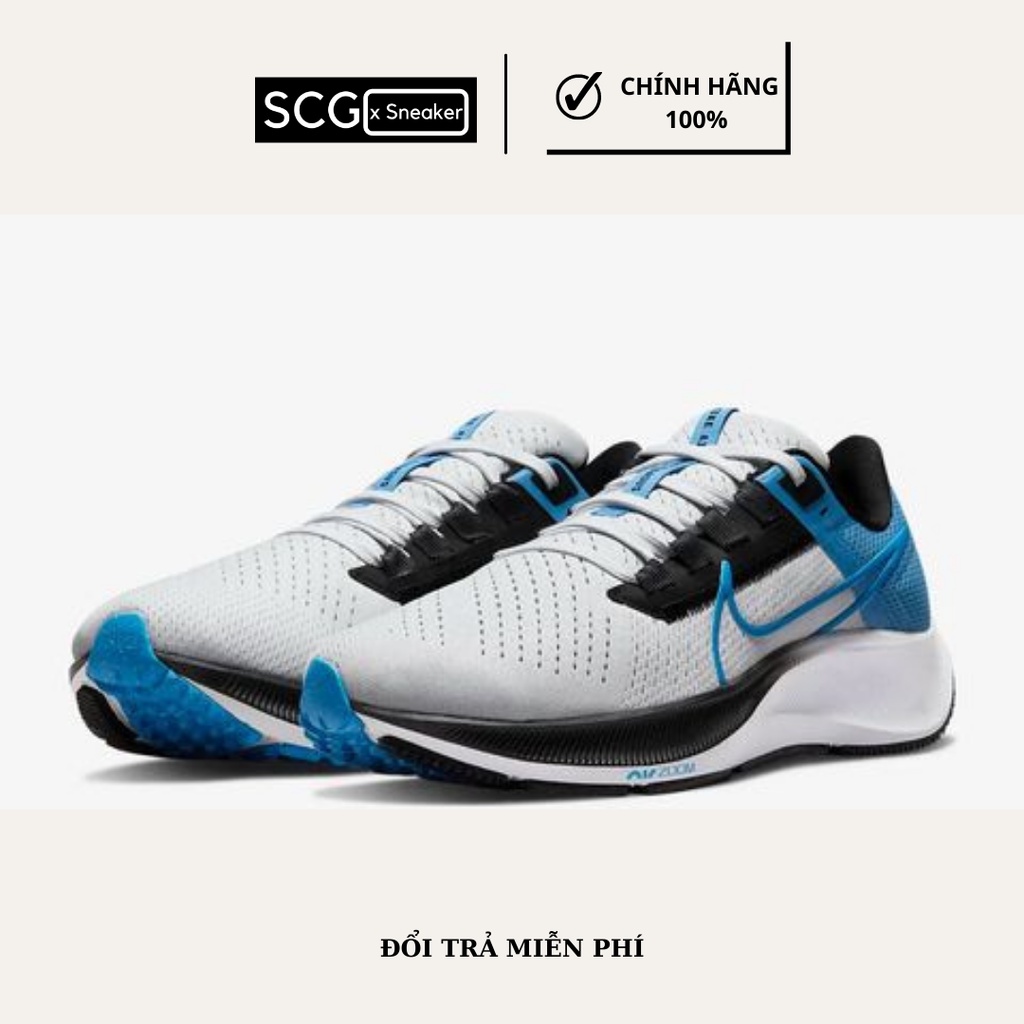 Giày thể thao nam - sneaker nam- Nike Air Zoom Pegasus 38 -màu xanh - CW7356-009 - Hàng Chính Hãng - SCGxsneaker