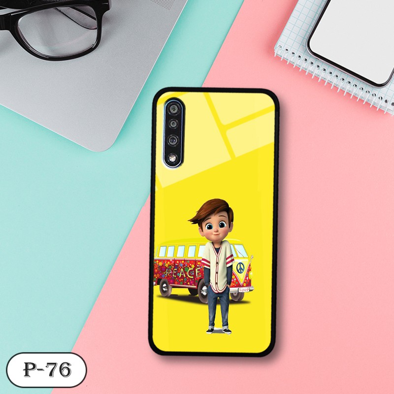 Ốp lưng kính 3D Vsmart Live-cute