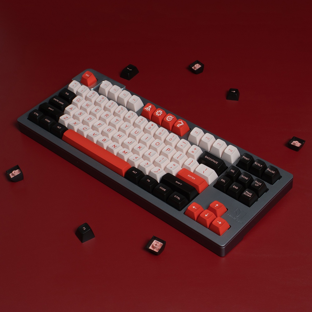 Bộ nút bàn phím cơ Keycap SA AIFEI FLAMINGO - ABS Doubleshot - 170 phím