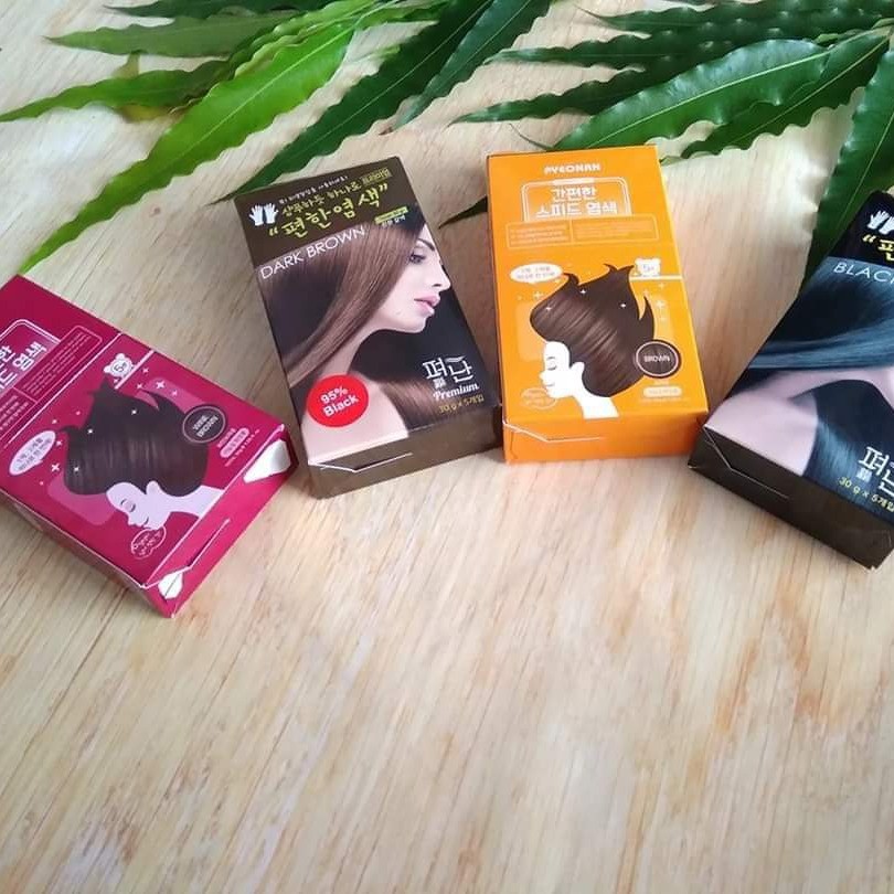 Nhuộm phủ bạc Hàn Quốc PYEONAN