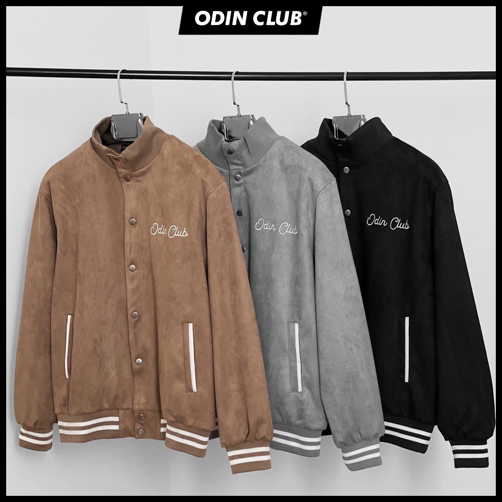 Áo Varsity ODIN CLUB Custom, Áo khoác nam nữ form rộng ODIN, Local Brand ODIN CLUB